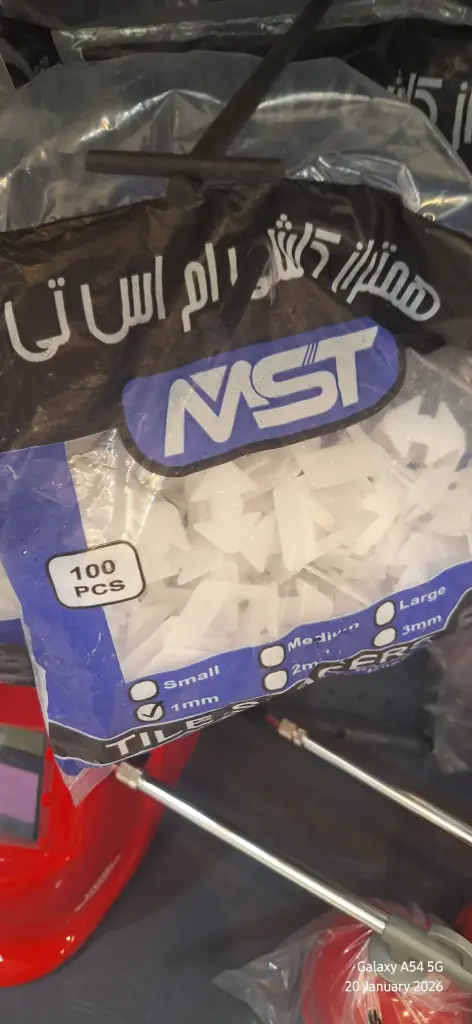 کلیپس هم‌تراز متوسط کاشی mst 